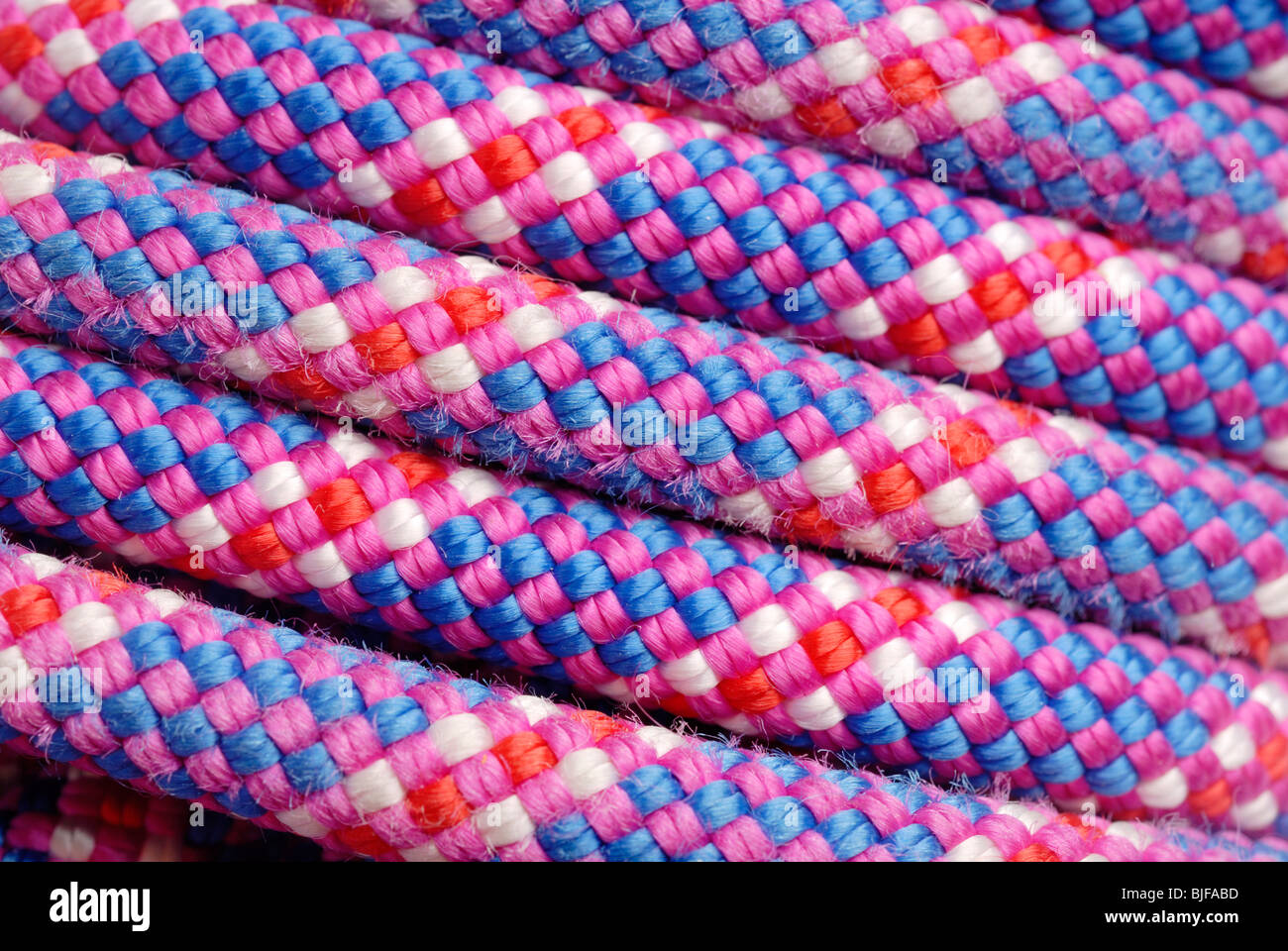 Climbing rope Stock Photo