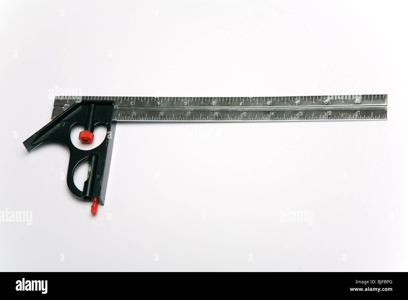 Adjustable carpenter square Stock Photo Alamy