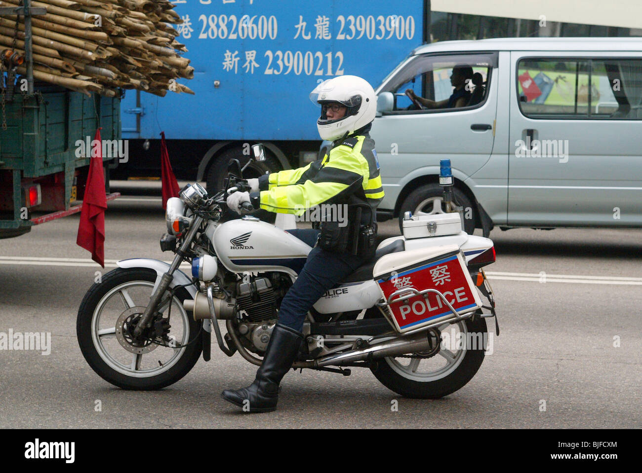 chinese police motorcycle