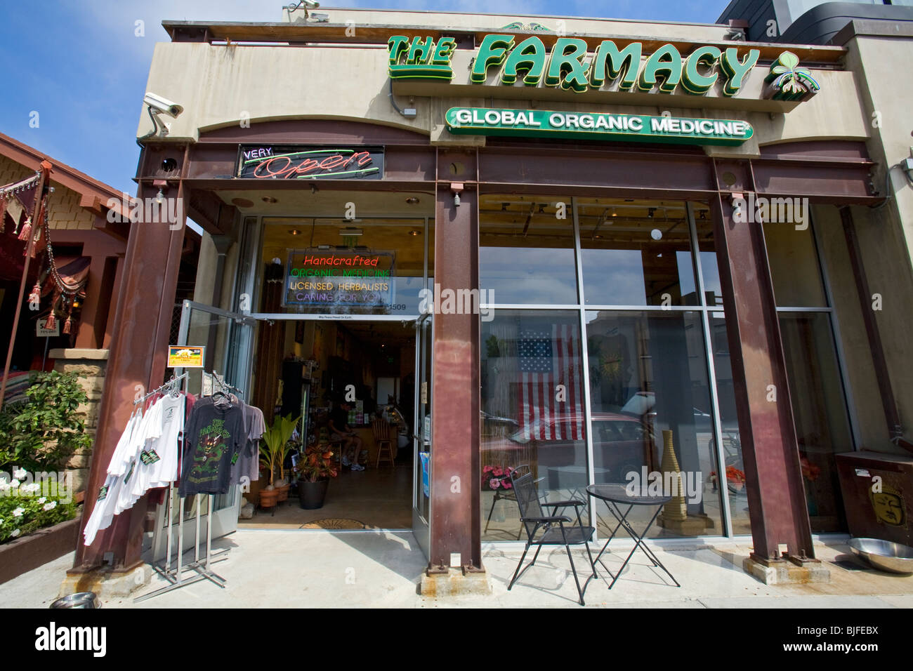 The Farmacy, Abbot Kinney Blvd, Venice Beach, Los Angeles, California, USA Stock Photo