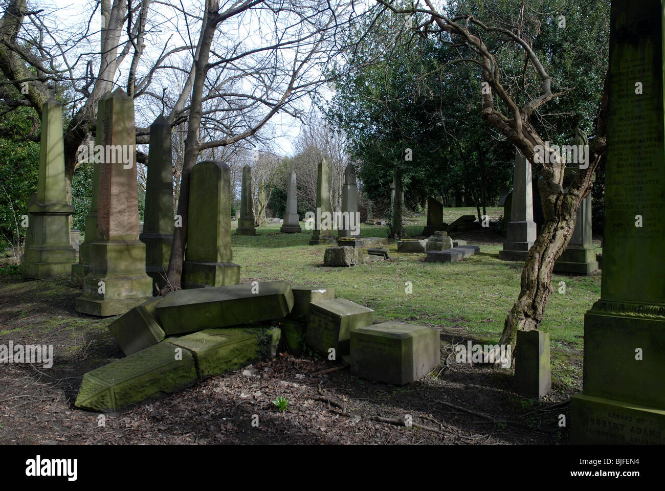 Dalry Cemetery in Edinburgh, Scotland Stock Photo Alamy