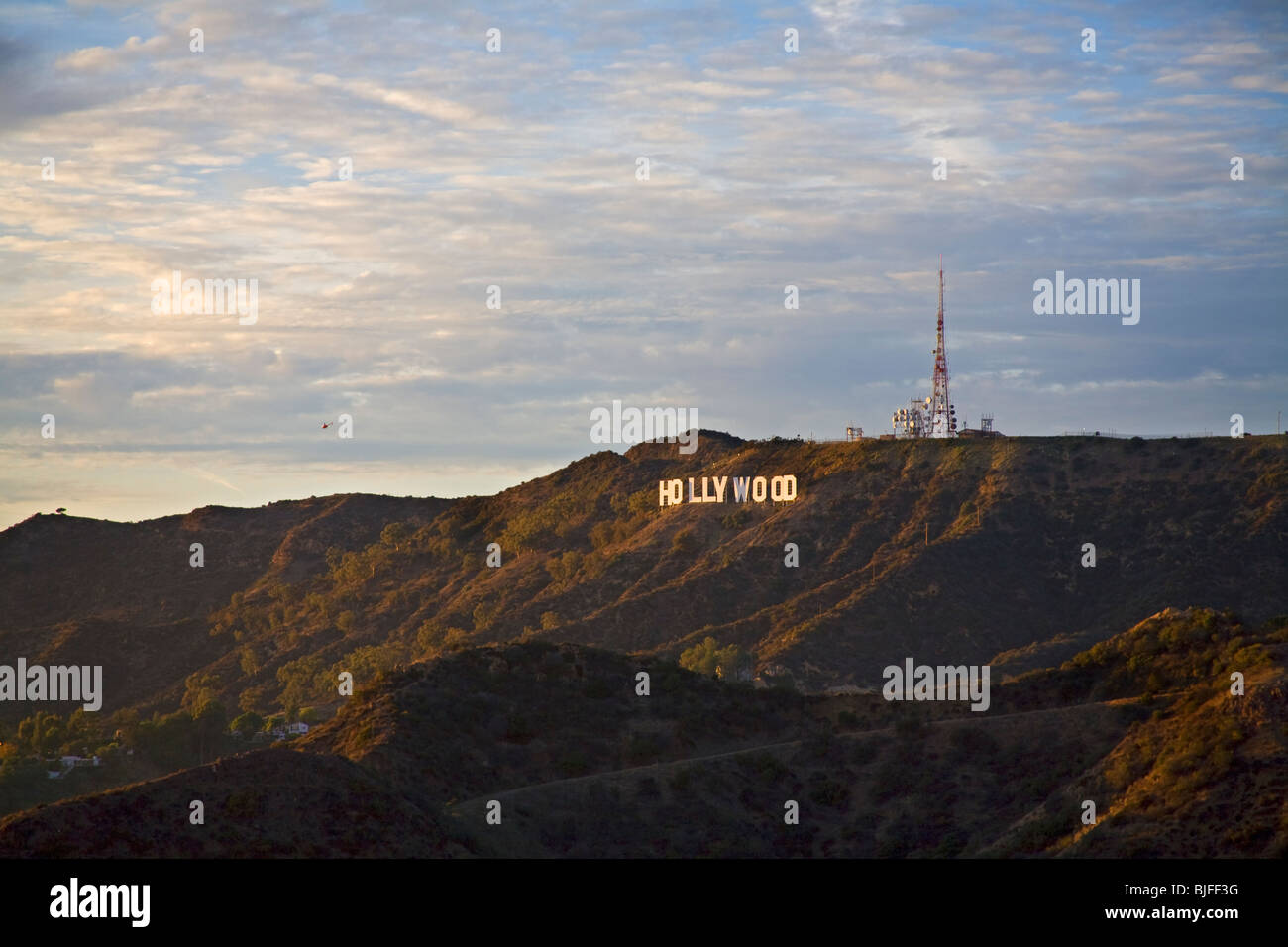 Hollywood Sign, Los Angeles, California, USA Stock Photo