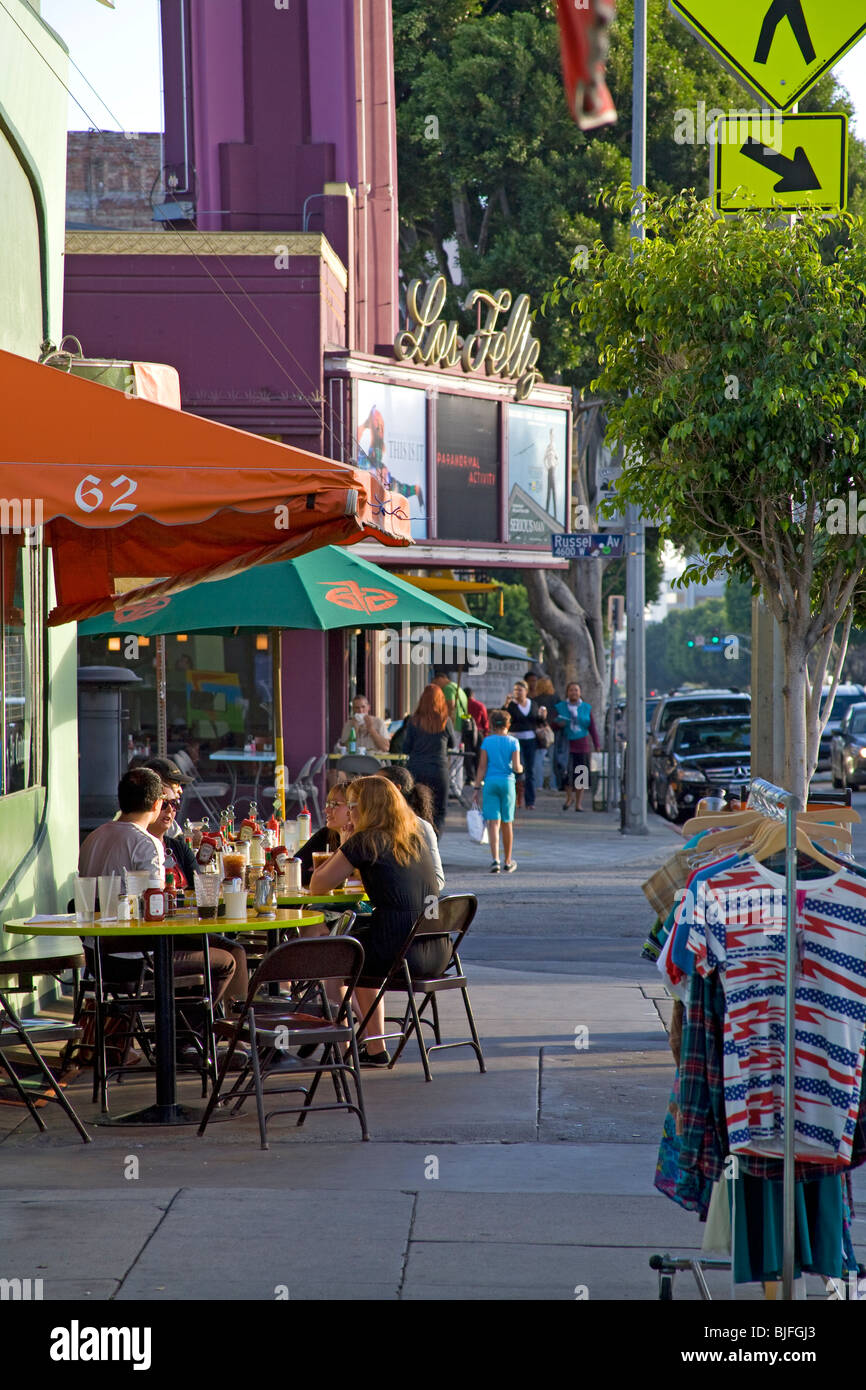 Fred 62, Vermont Ave, Los Feliz, Los Angeles, California, USA Stock