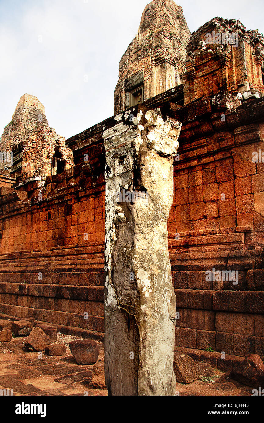 Ruins of Banteay Srei, Cambodia Stock Photo