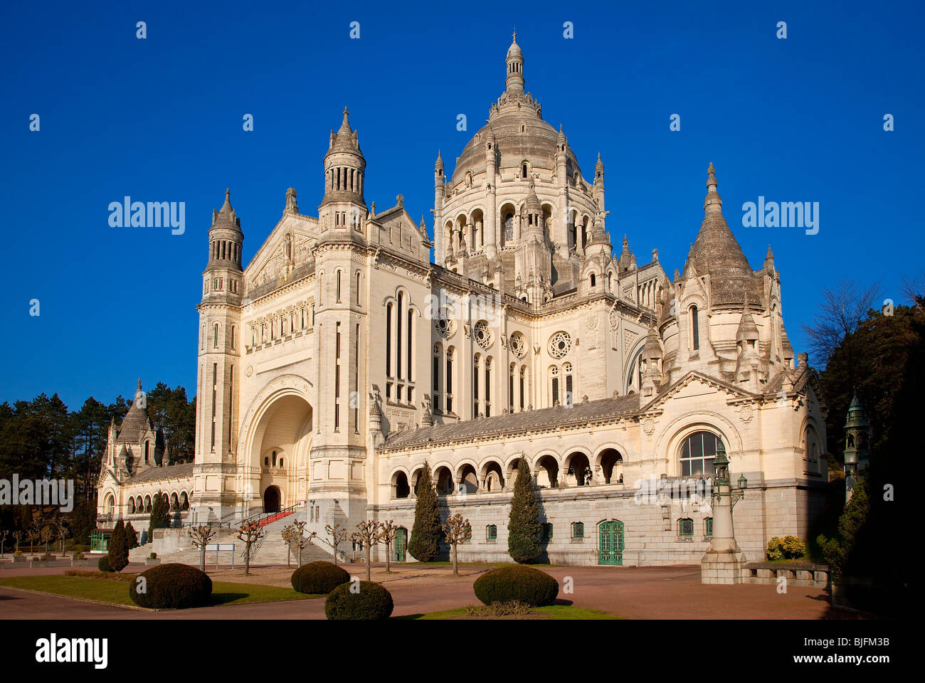 Sainte-Thérèse Basilica, Lisieux Stock Photo