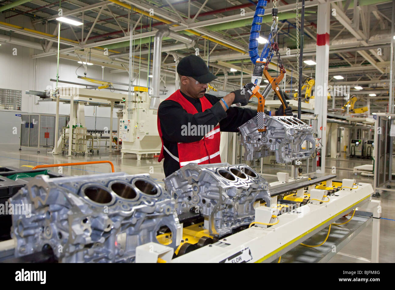 Chrysler #39 s Trenton South Engine Plant Stock Photo Alamy