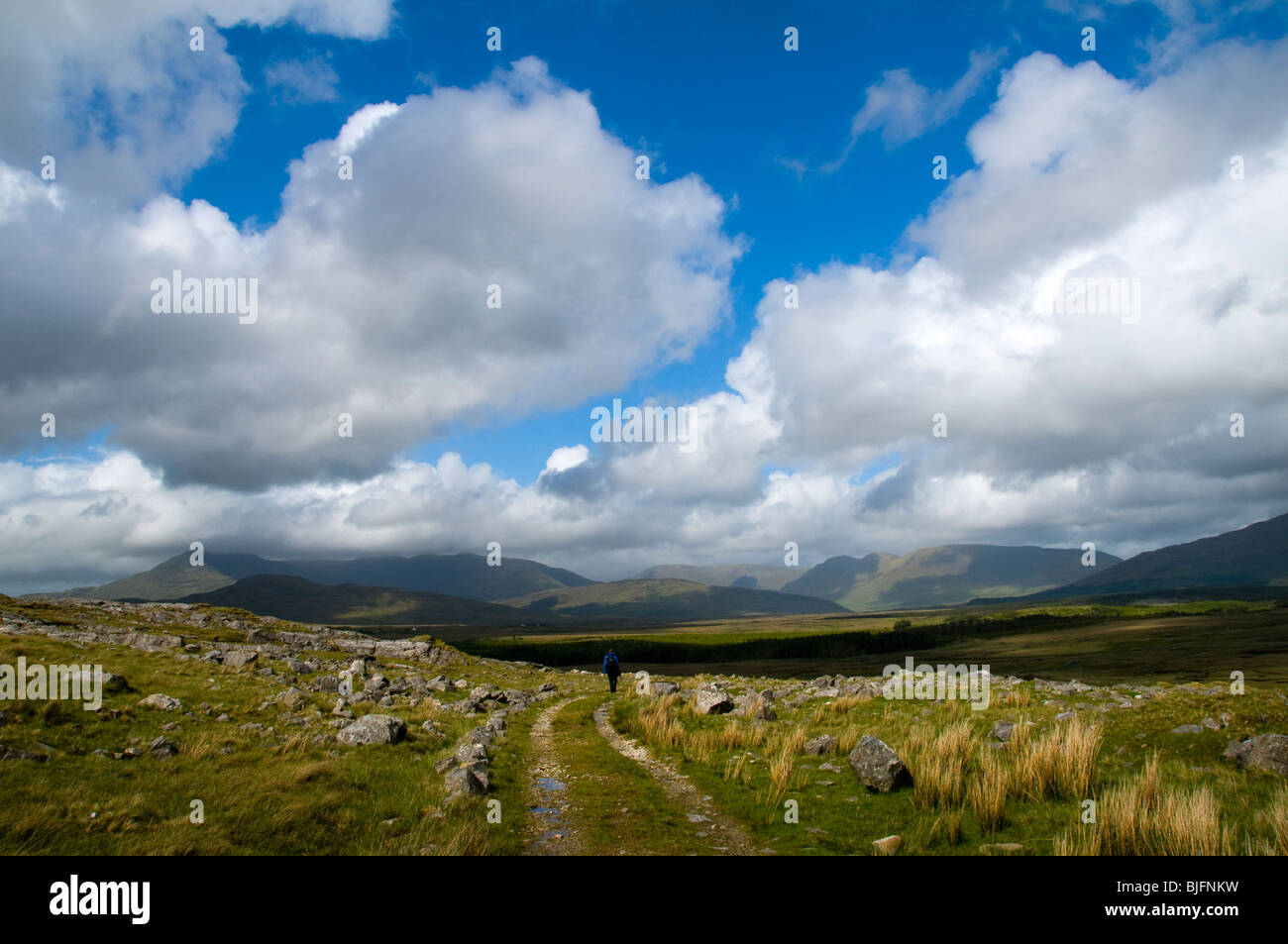 Mweelrea Mountain from Glen Inagh, in the Twelve Bens range, Connemara