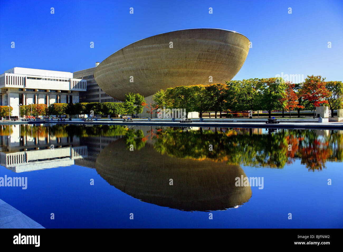 The Egg - Center for the Performing Arts Stock Photo
