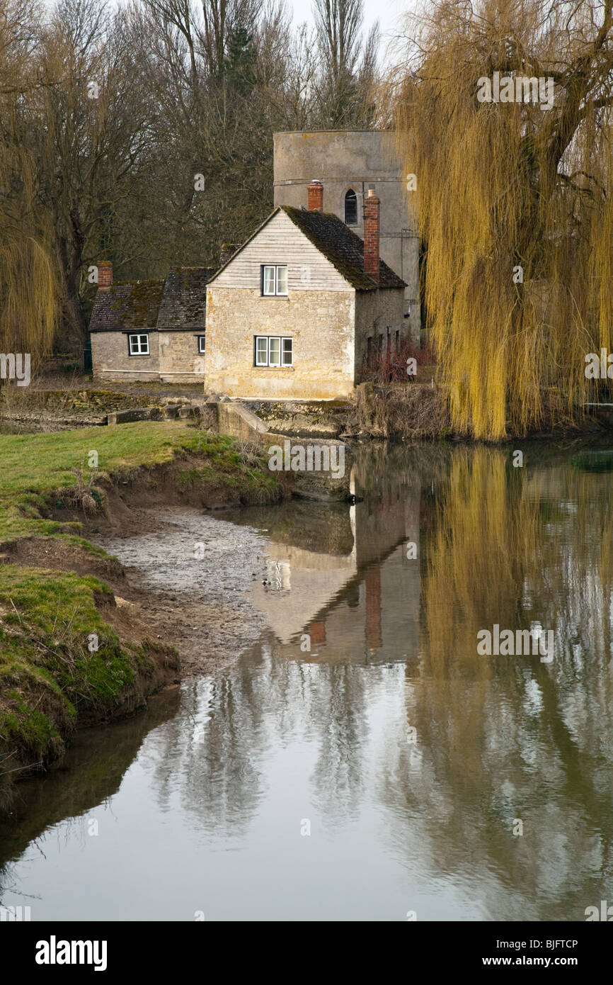 The Roundhouse on the River Thames at Inglesham near Lechlade in