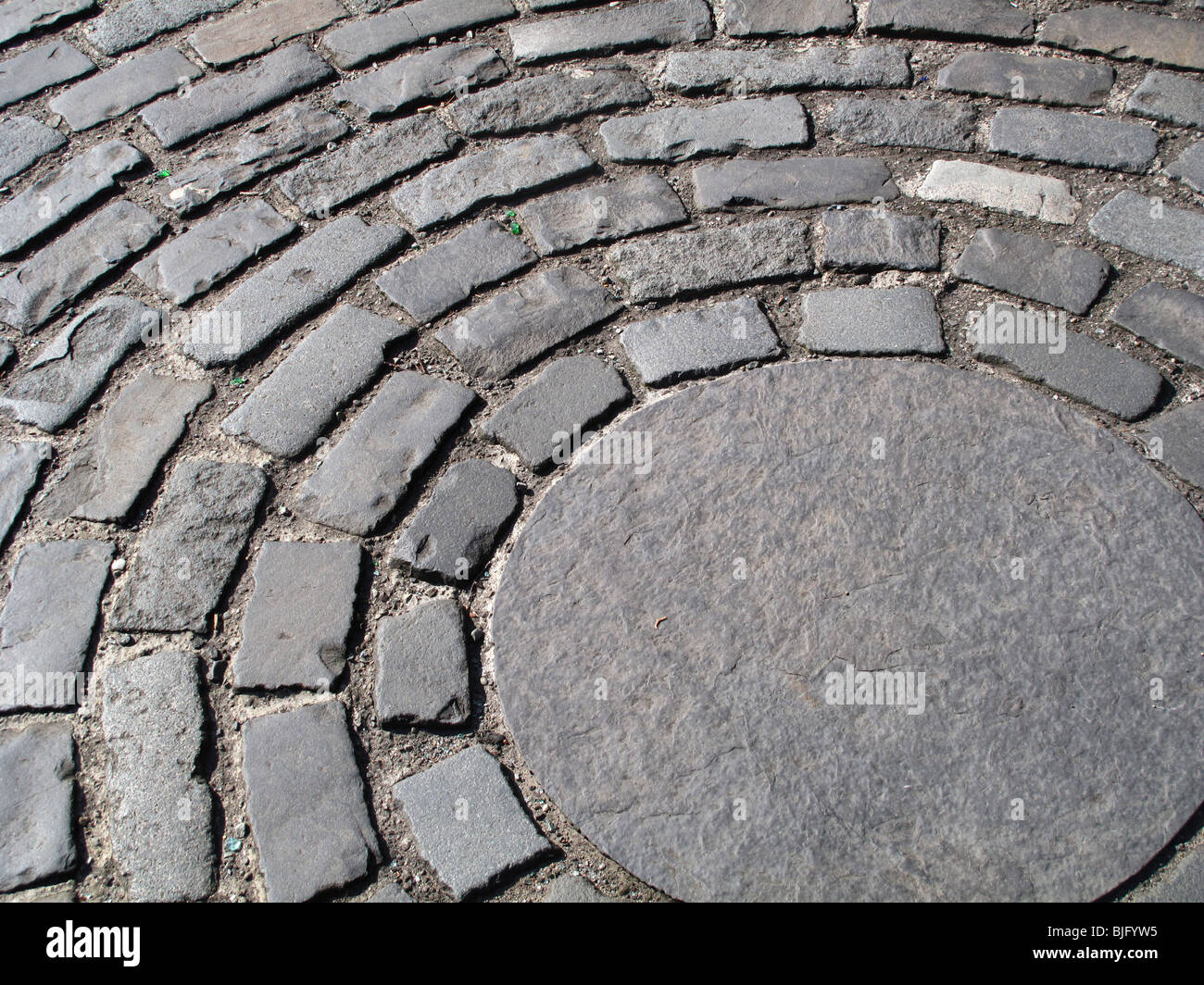 Circular stones pattern hi res stock photography and images Alamy