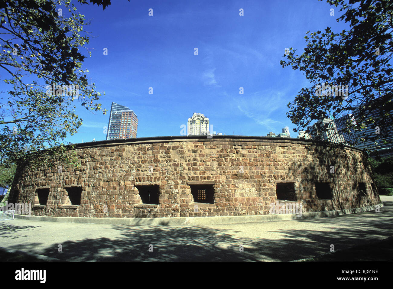 Battery Park, Castle Clinton, Manhattan, New York Stock Photo Alamy