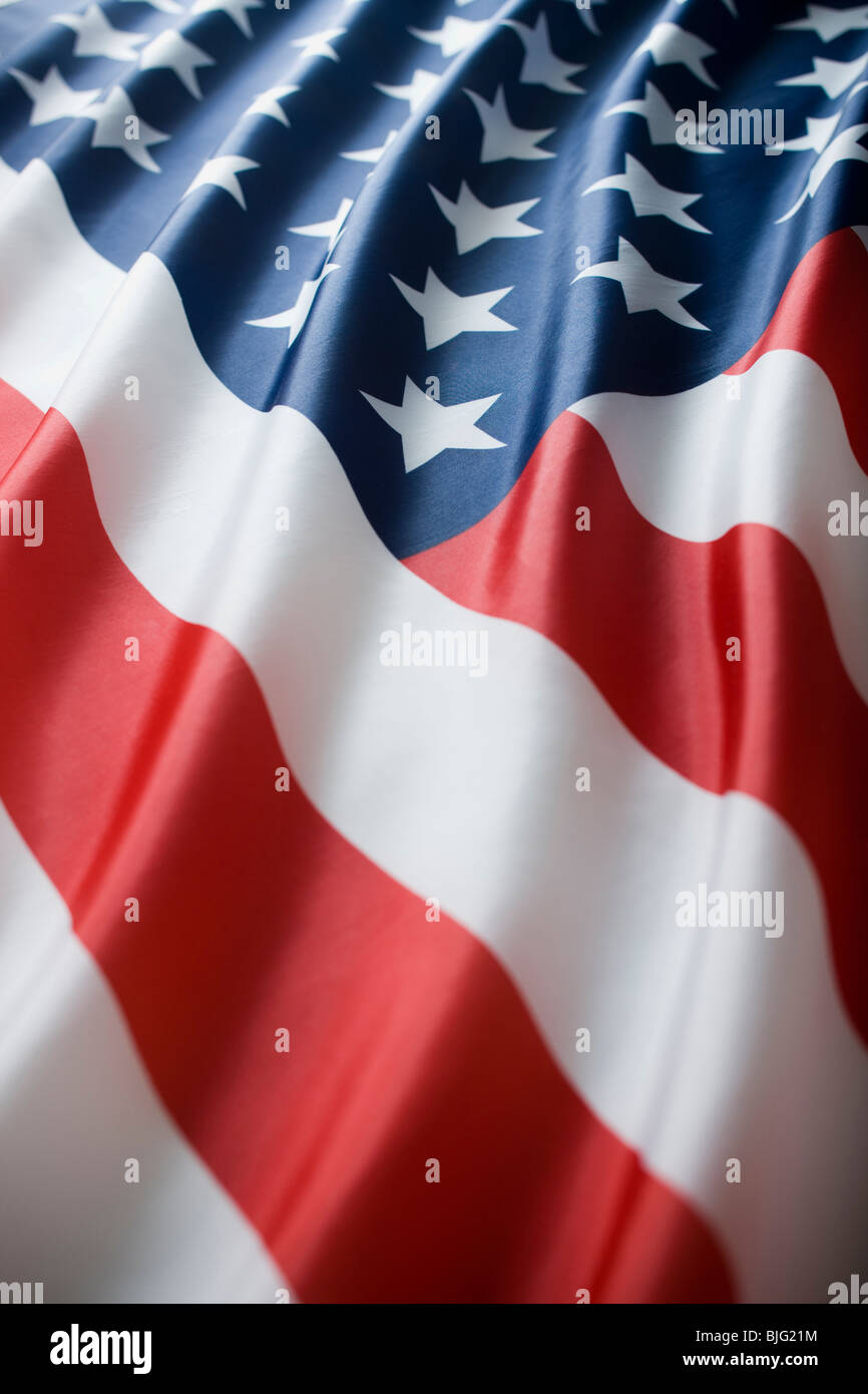 american flag Stock Photo