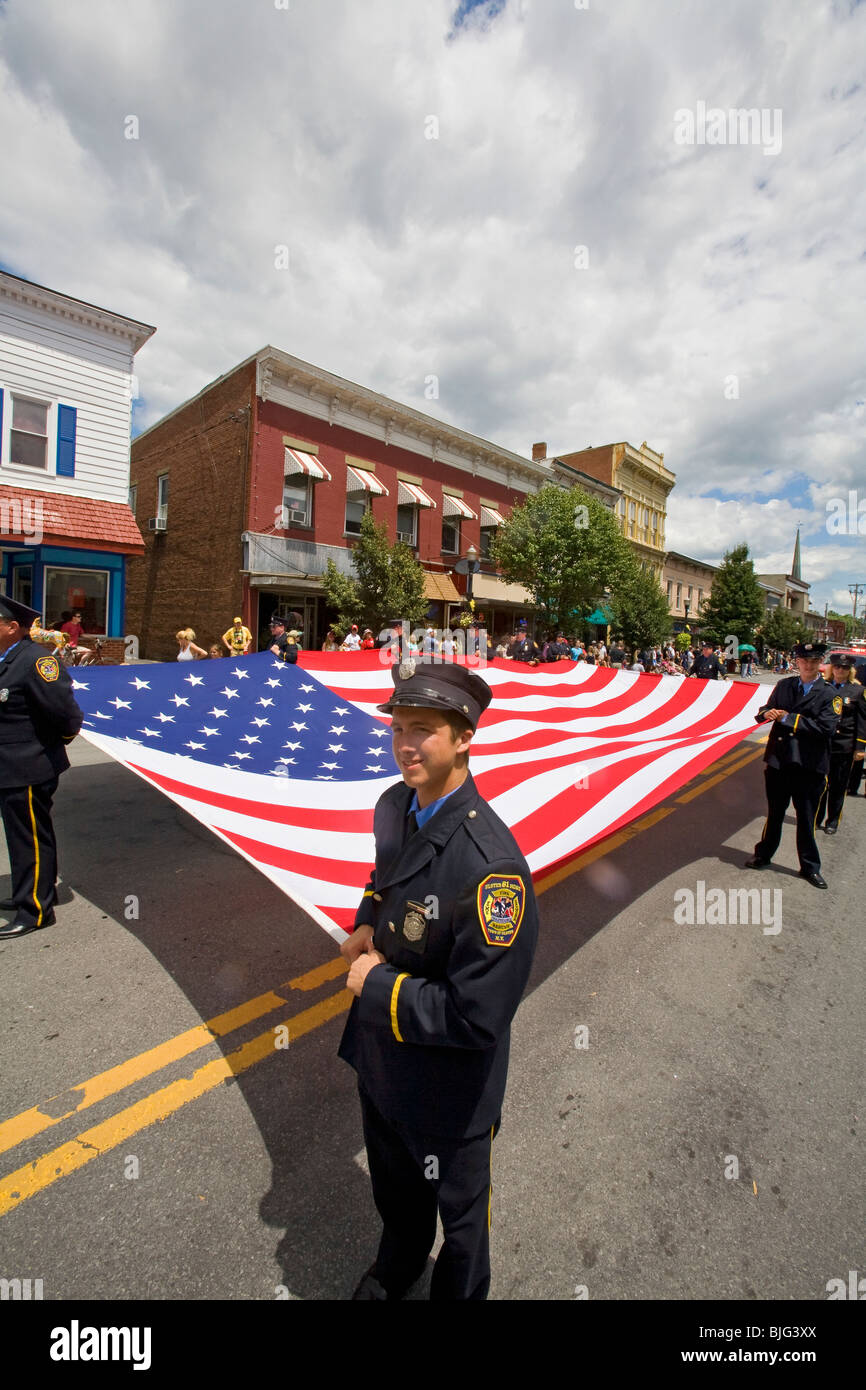 Fourth of July Parade, Saugerties, New York, USA Stock Photo Alamy