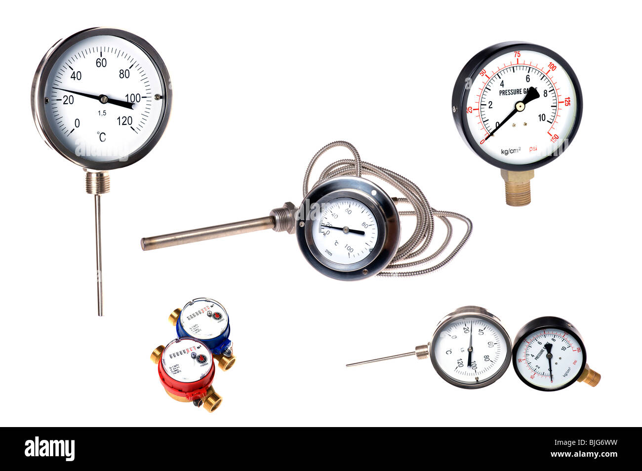 object on white tool measuring instrument manometer Stock Photo Alamy