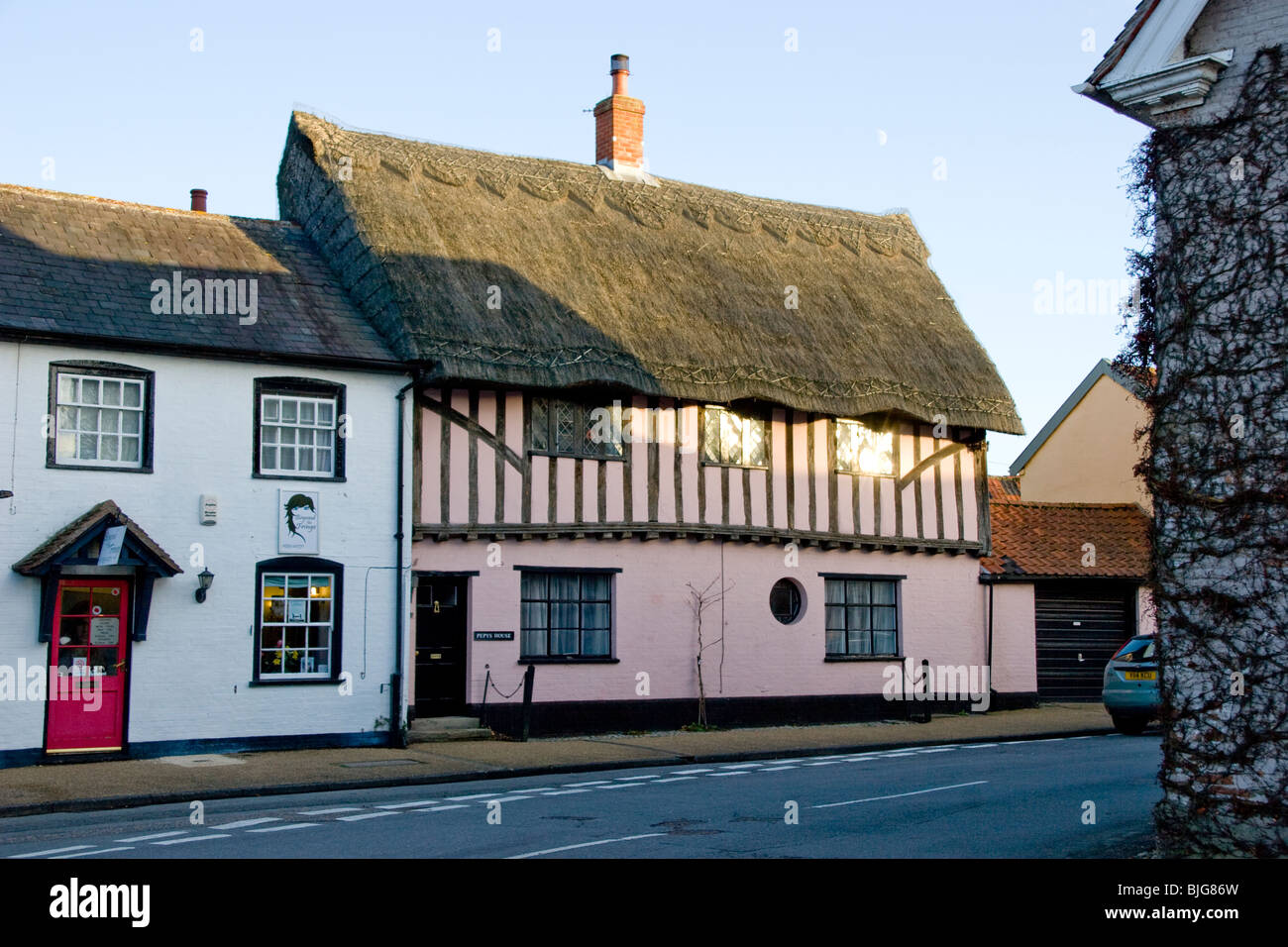 Pepys House, Woolpit, Suffolk, England Stock Photo