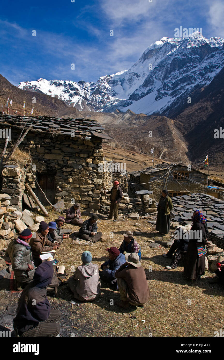 Himalayas village life hi-res stock photography and images - Alamy