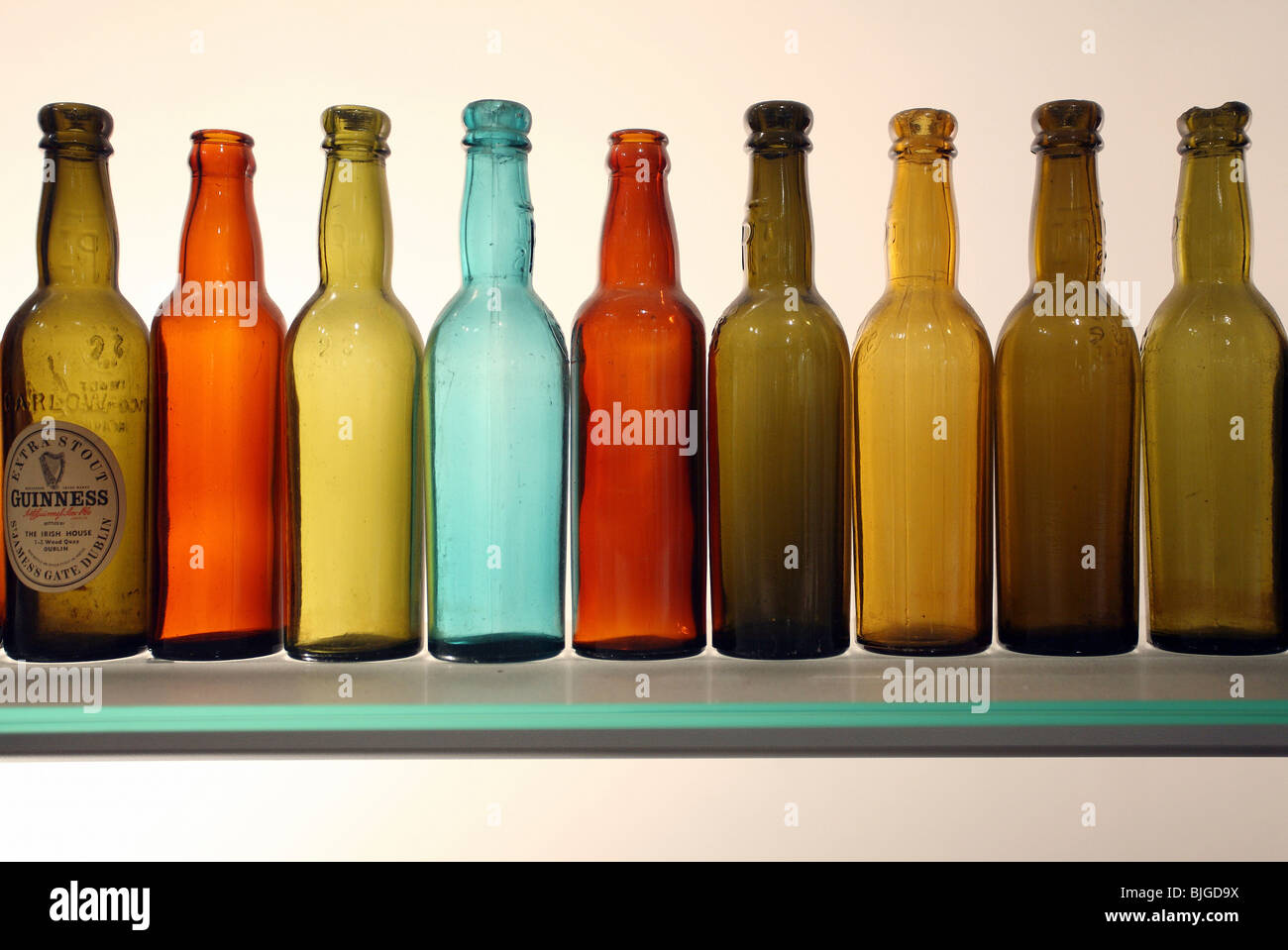 Empty beer bottles Stock Photo Alamy