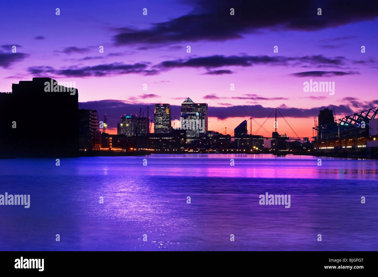 canary wharf london Stock Photo Alamy