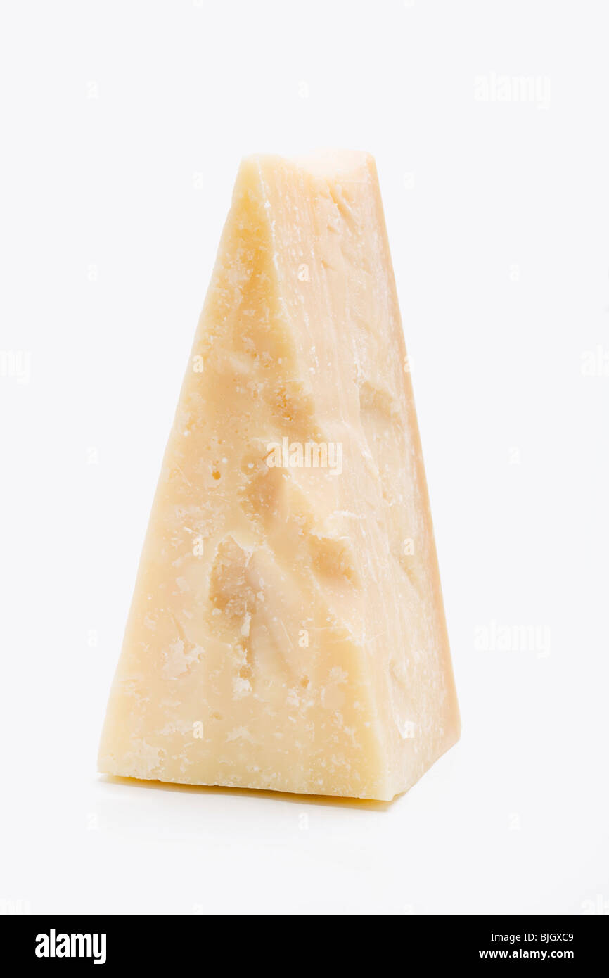 A piece of Parmesan cheese - Stock Photo