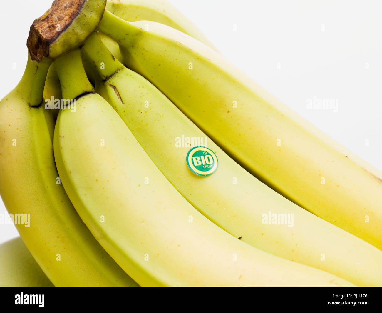 Organic bananas Stock Photo Alamy