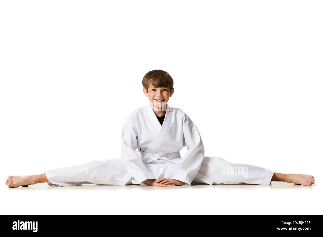 youth practicing martial arts Stock Photo Alamy