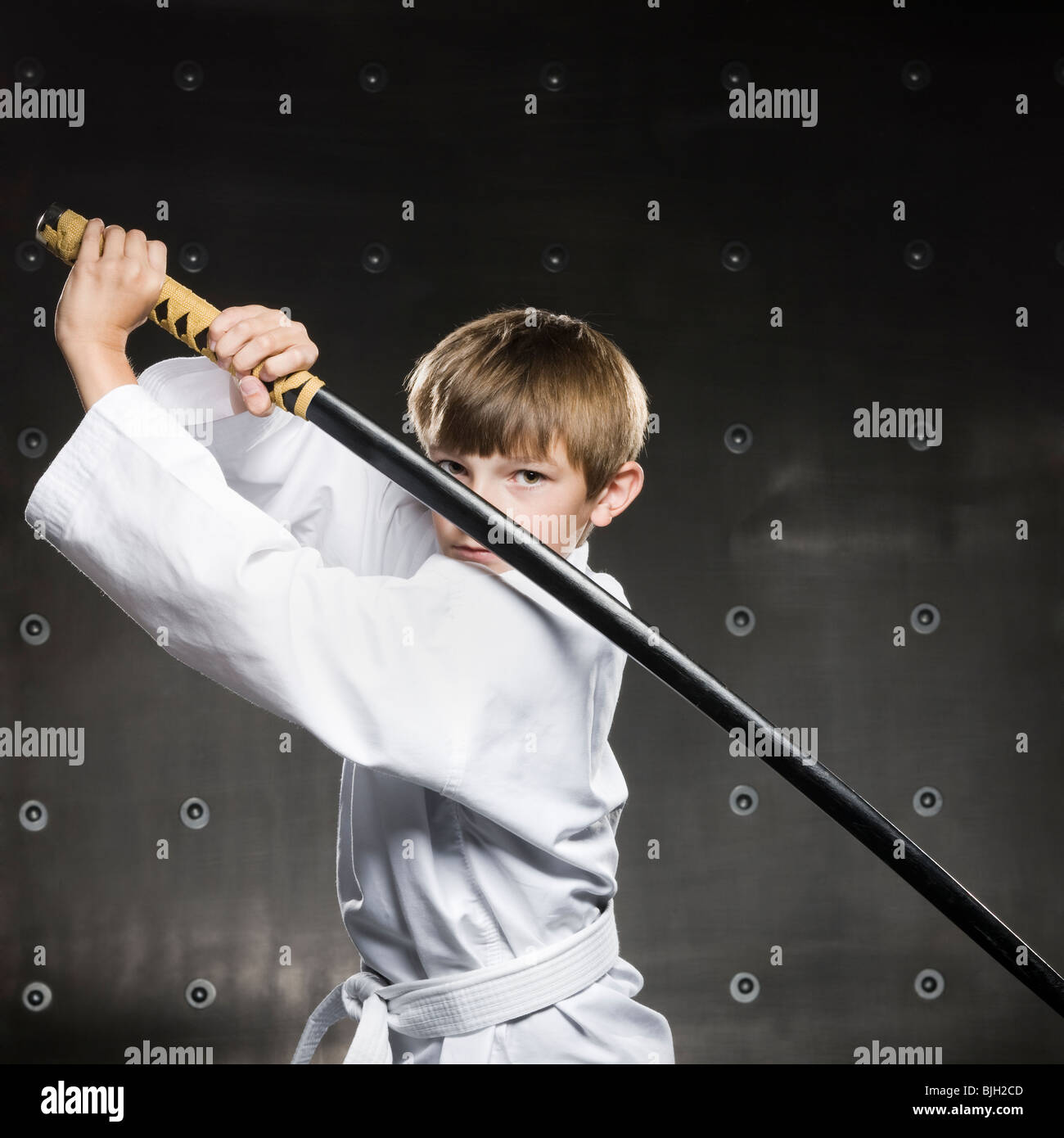 youth practicing martial arts Stock Photo Alamy
