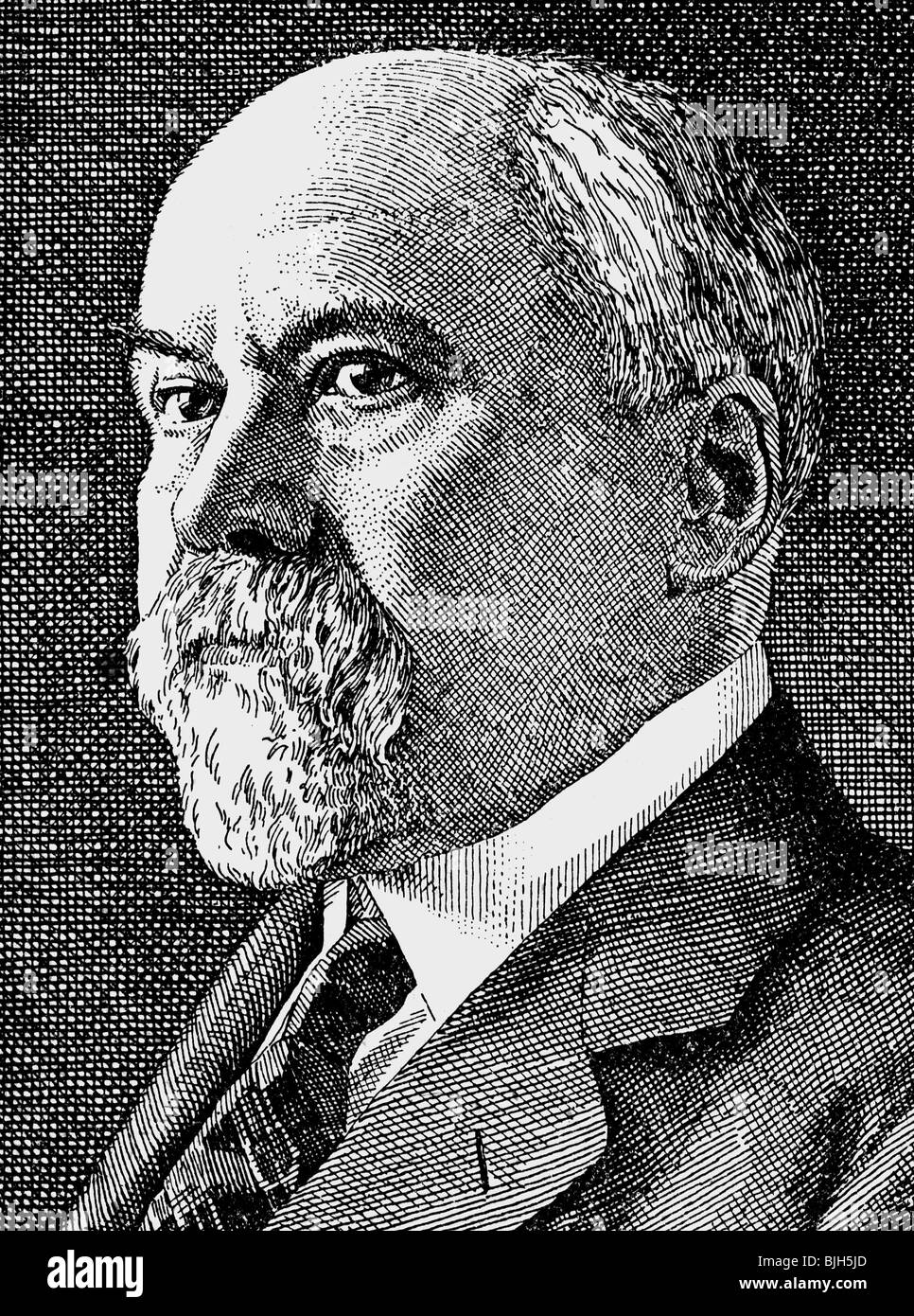 Poincare, Raymond, 20.8.1860 - 15.10.1934, French politician, President of France 1913 - 1920, portrait, wood engraving after drawing by G. Paulin, 1st jalf 20th century, , Stock Photo