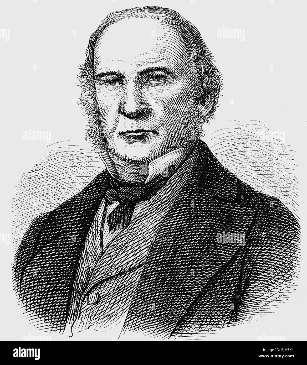Gladstone, William Eward, 29.12.1809 - 19.5.1898, British politician (Lib.), portrait, wood engraving, 2nd half 19th century, , Stock Photo