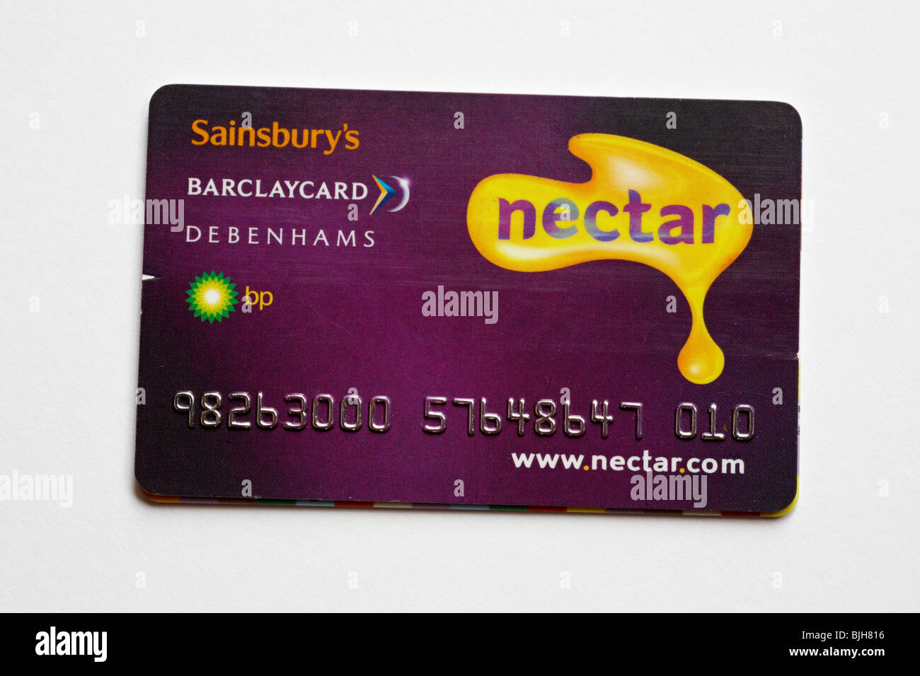 Nectar card old style isolated on white background Stock Photo Alamy
