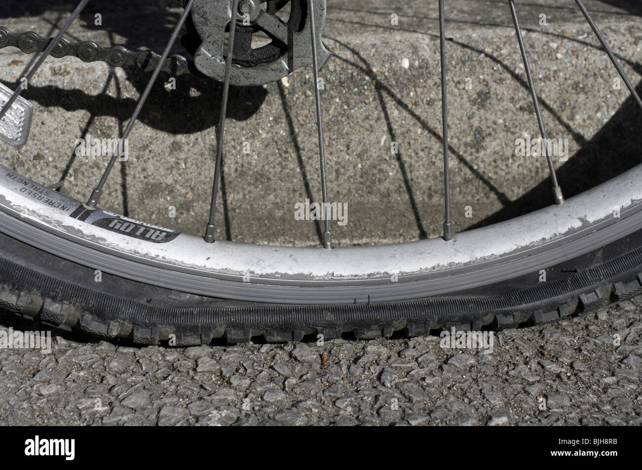 bike tire puncture