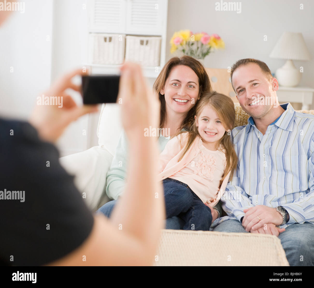 Family photograph Stock Photo