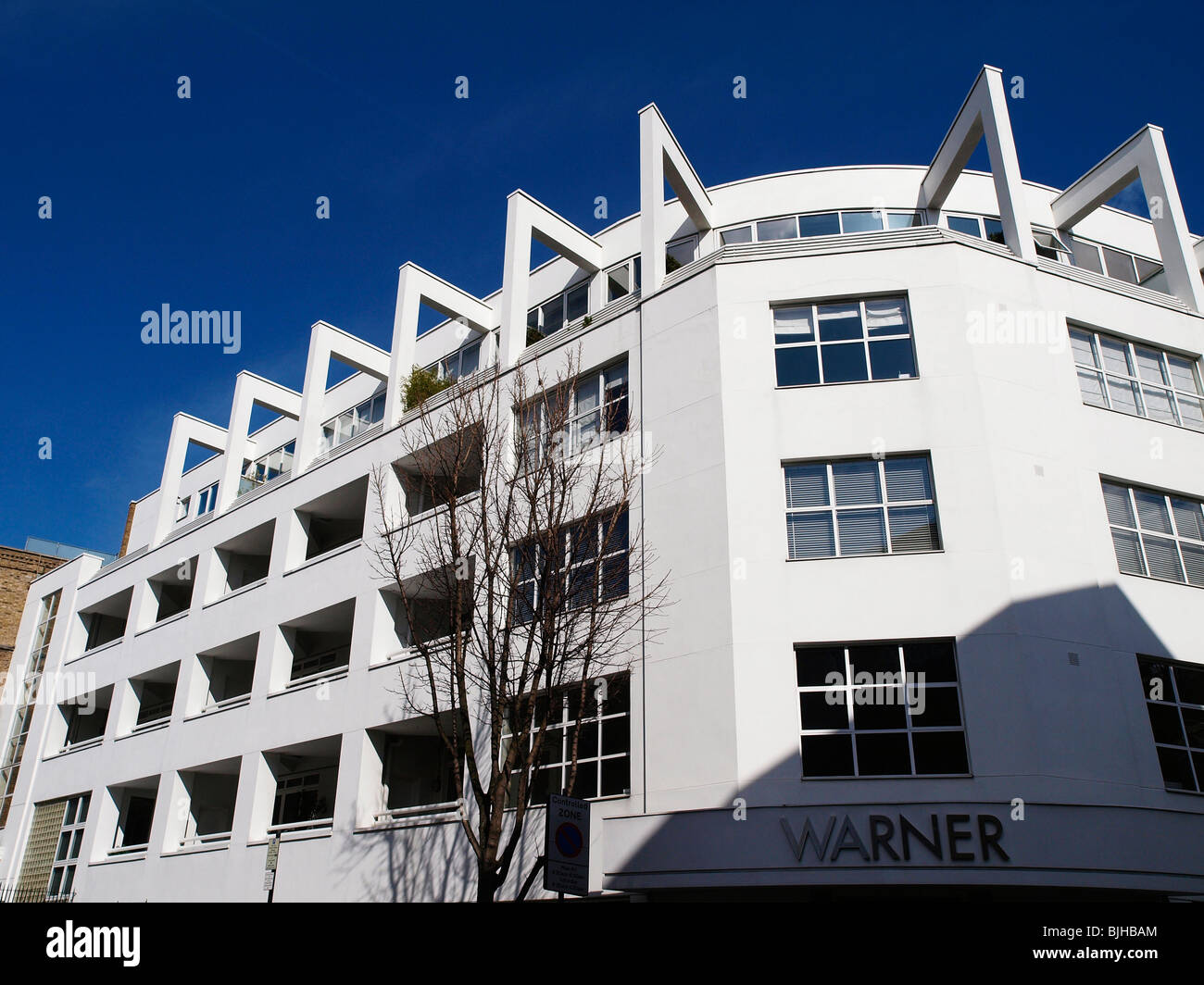 Warner Lofts an apartment development in Farringdon London Stock Photo