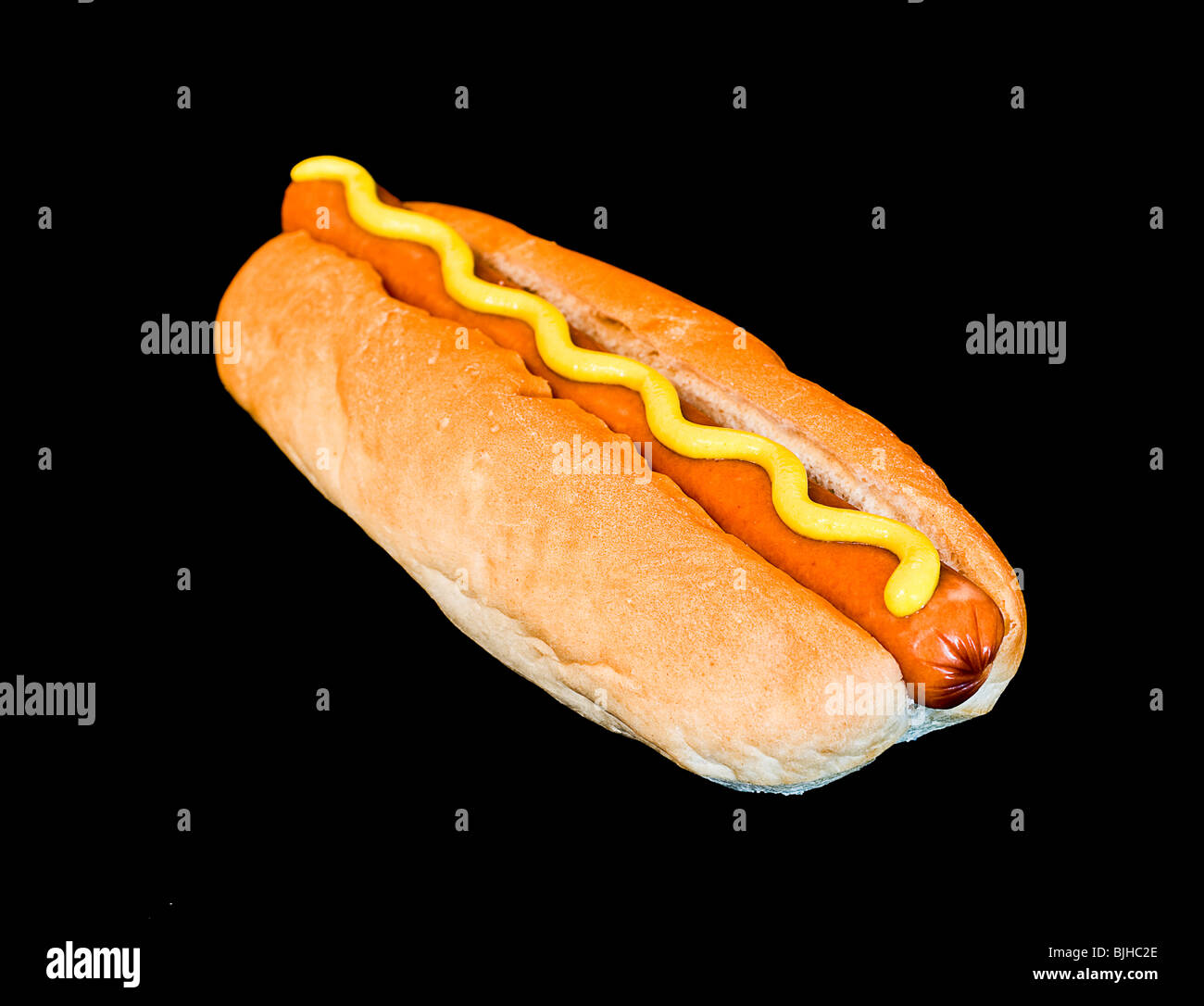 Hot dog Stock Photo