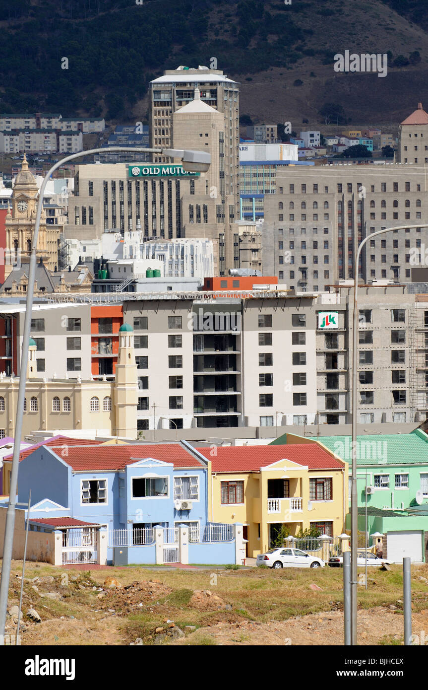 District Six a historic area of Cape Town which is overlooked by the