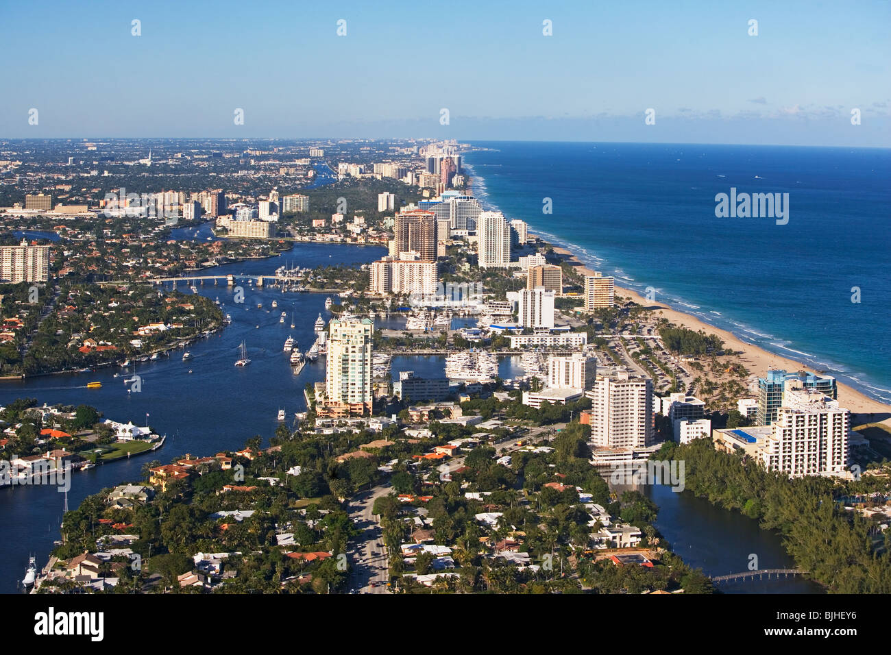 Florida coastline Stock Photo