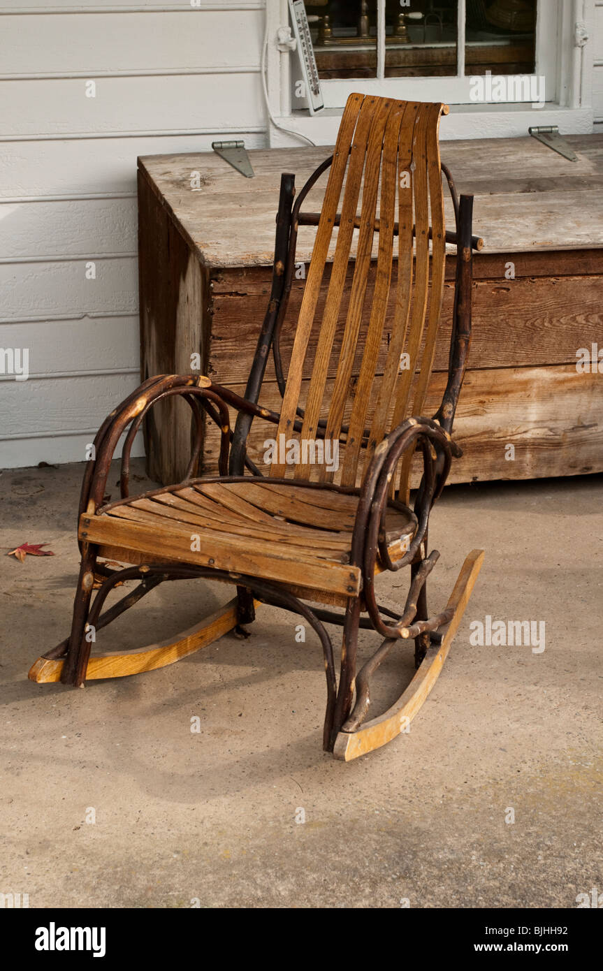 Hickory bentwood rocking chair outlet