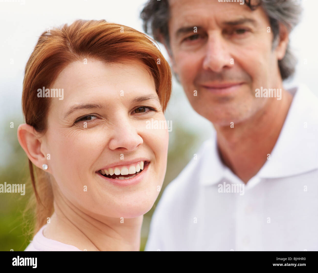 Portrait of a couple Stock Photo - Alamy