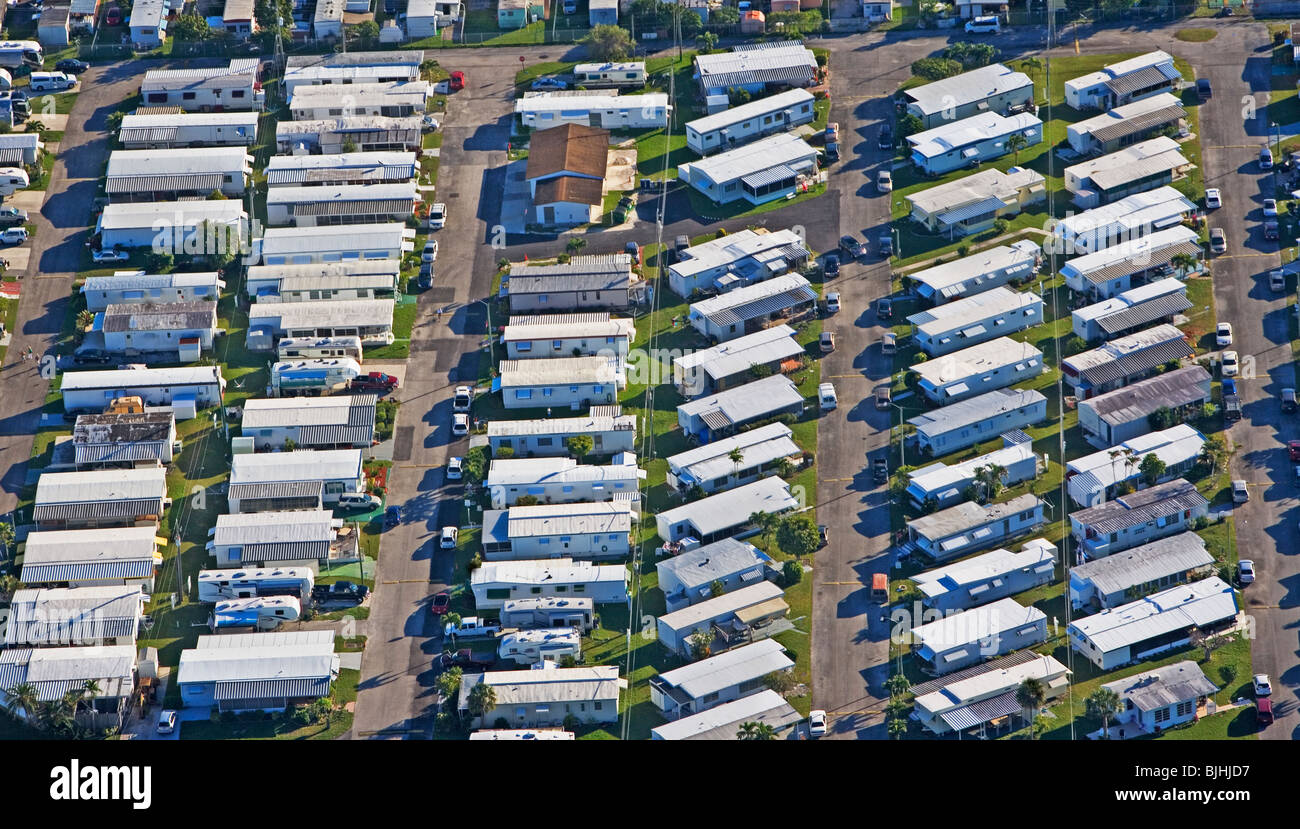 Rooftops of houses Stock Photo