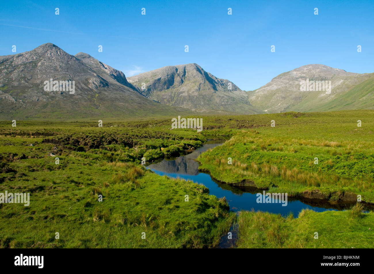 The Twelve Bens of Connemara range from Glen Inagh, Connemara, County