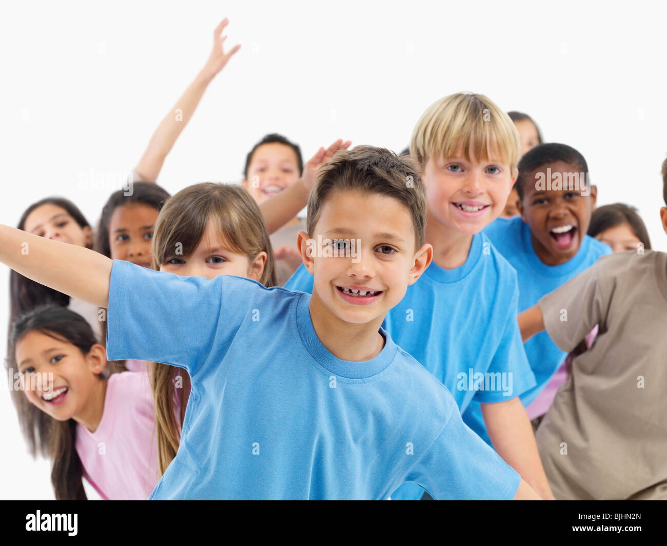 Group of children Stock Photo - Alamy
