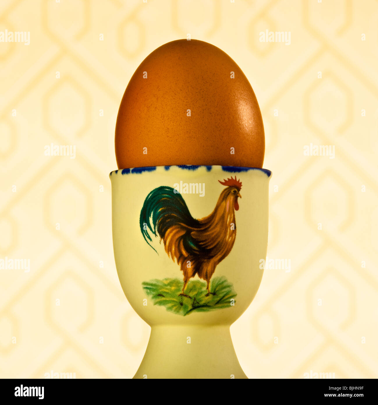 Egg in cup Stock Photo