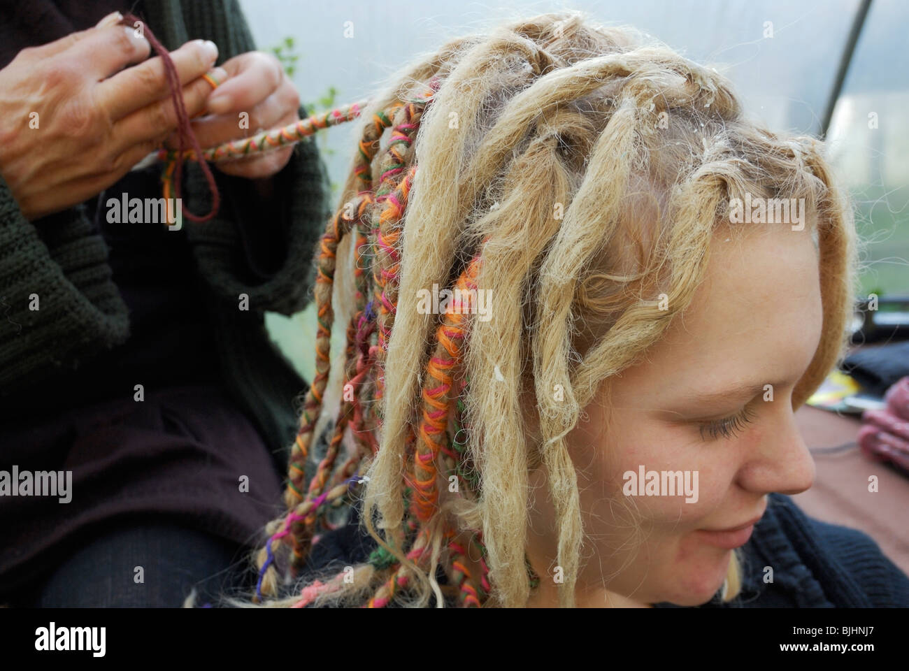 Braided dreadlock hi-res stock photography and images - Alamy