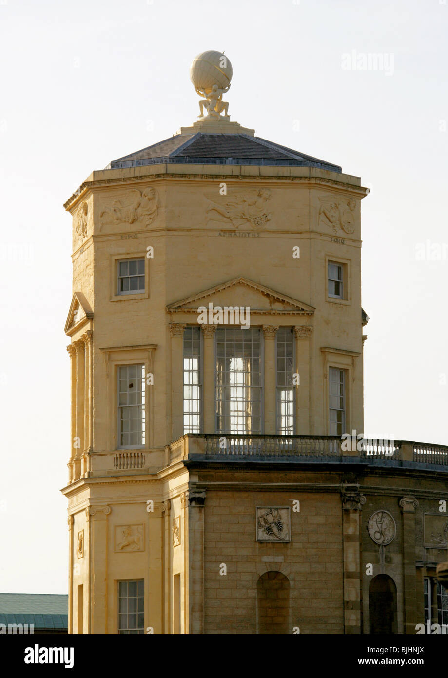 Radcliffe Observatory, Green Templeton College, Oxford University, Oxford, Oxfordshire, UK Stock Photo