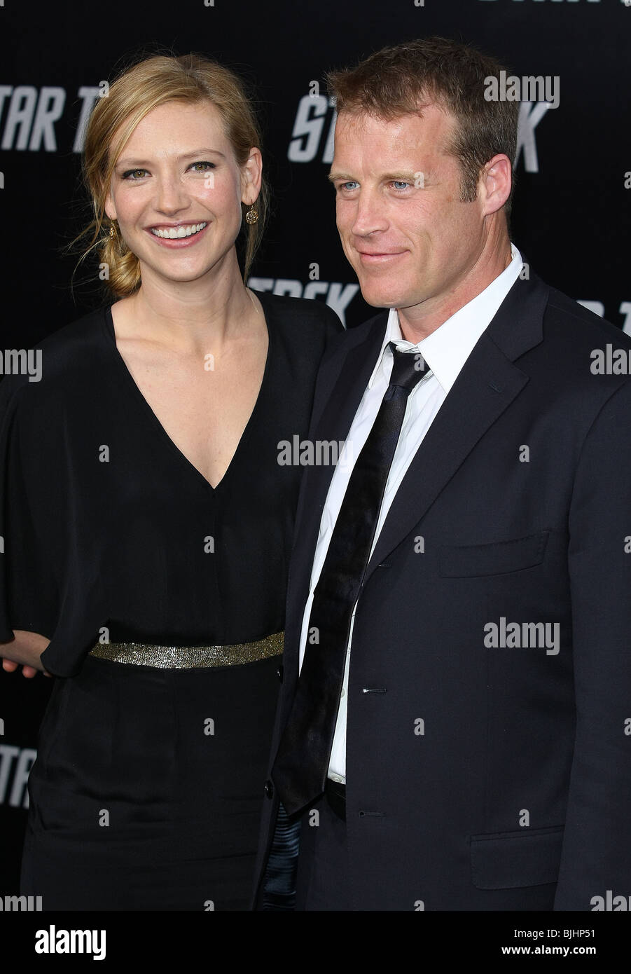 ANNA TORV MARK VALLEY STAR TREK LOS ANGELES PREMIERE HOLLYWOOD LOS