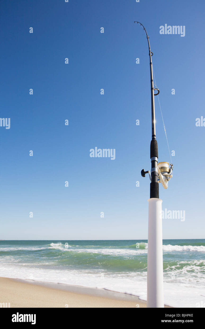 Fishing rod Stock Photo