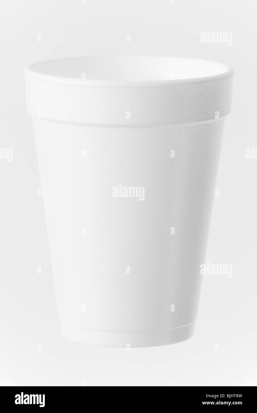 Foam cup Stock Photo
