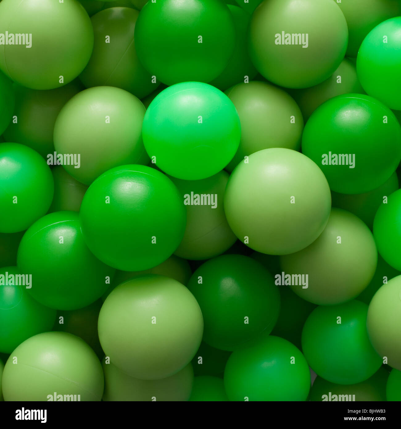 Green balls Stock Photo