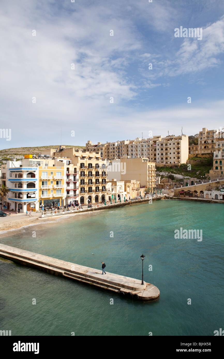 Xlendi Bay, Gozo, Malta Stock Photo