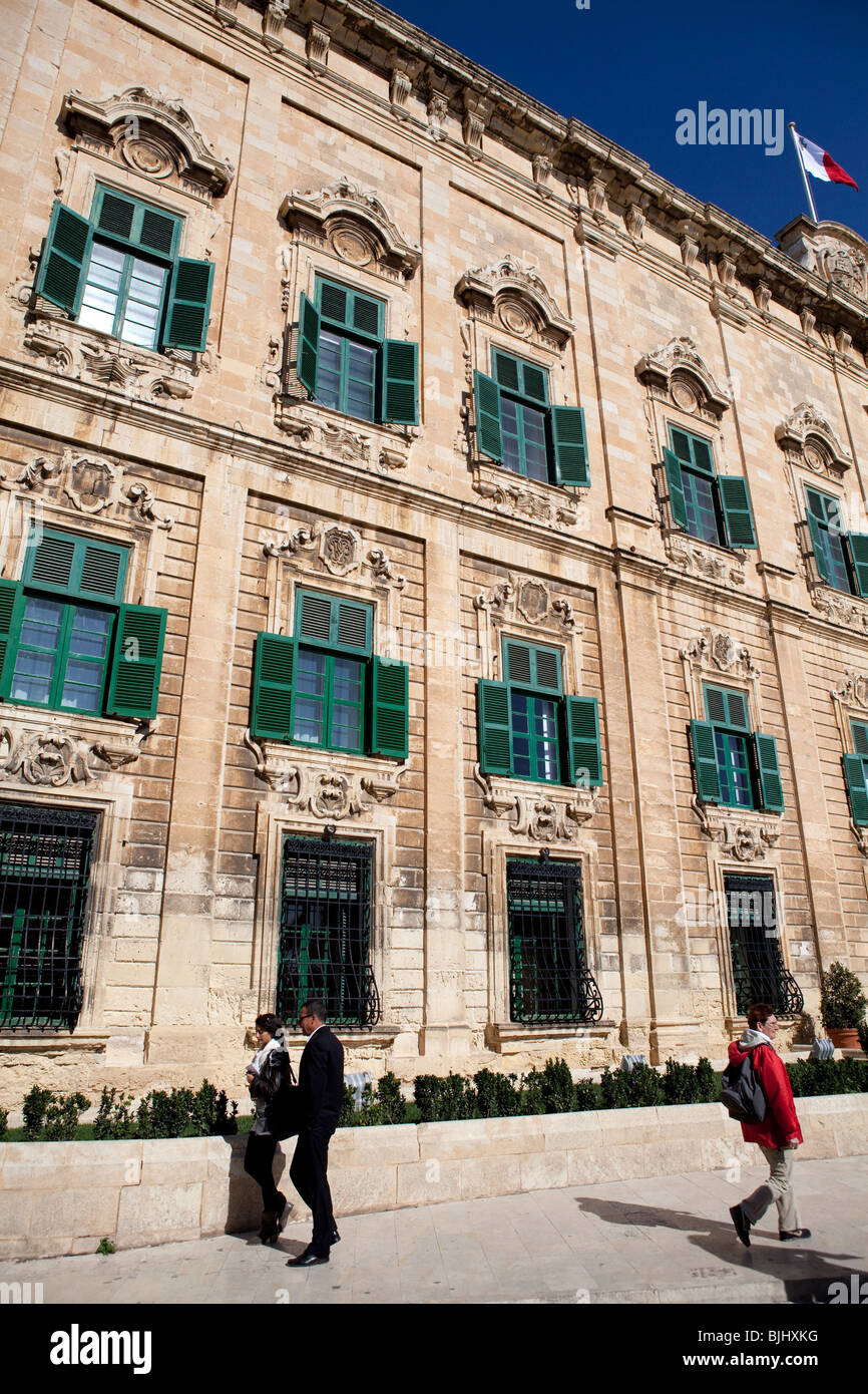 Government Palace Valletta, Malta Stock Photo Alamy