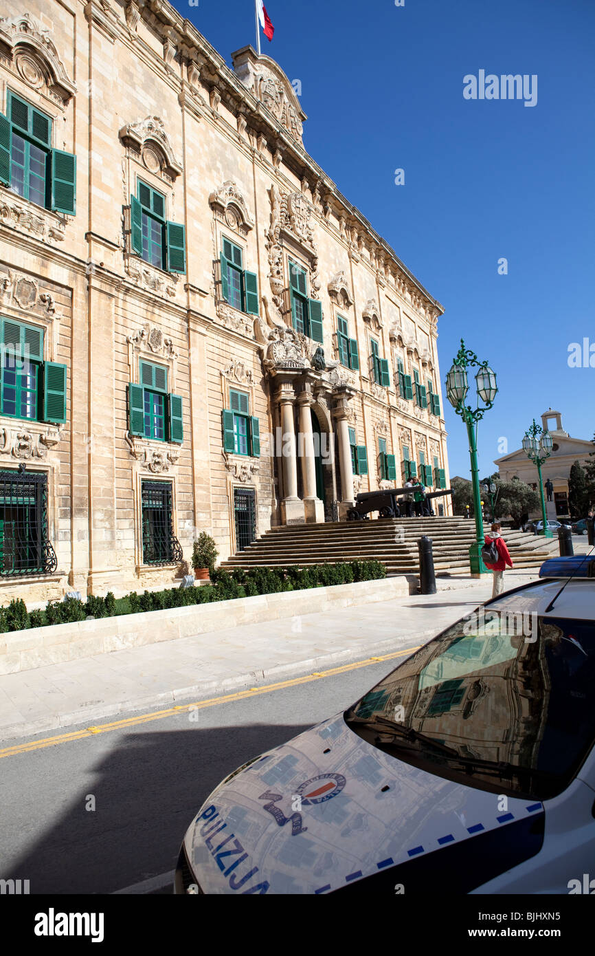 Government Palace Valletta, Malta Stock Photo Alamy